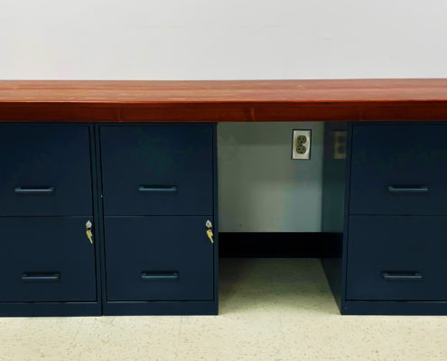 custom top of the drawer units